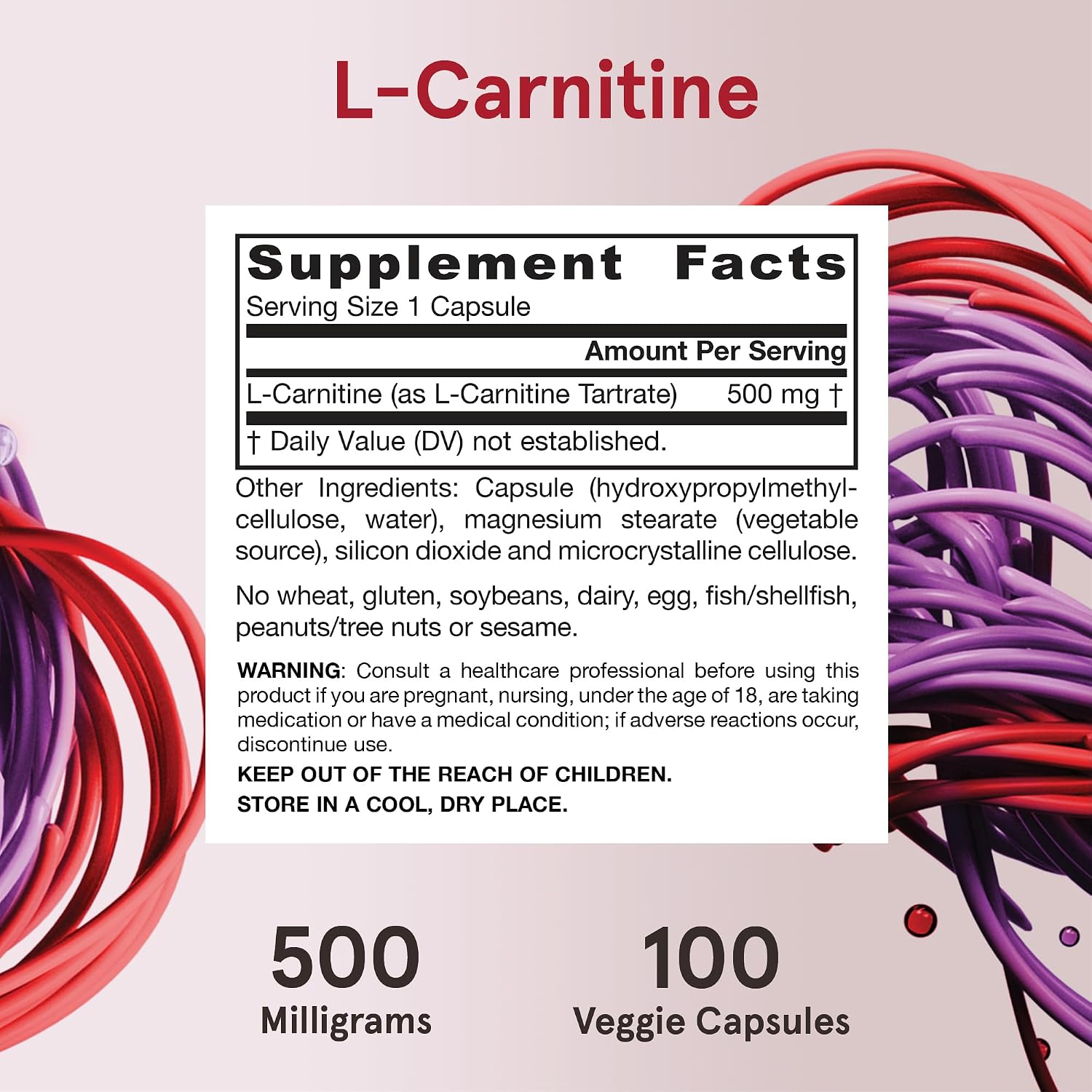 کپسول ال کارنیتین Jarrow Formulas