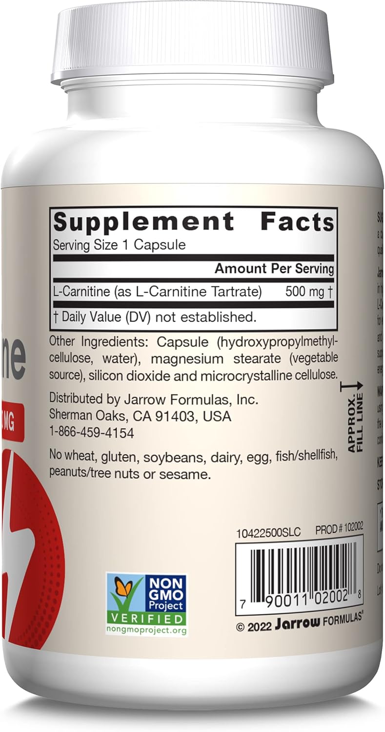 کپسول ال کارنیتین Jarrow Formulas