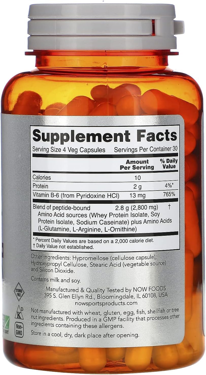 کپسول EAA ناو مدل Essential Amino Acids، 120 کپسول