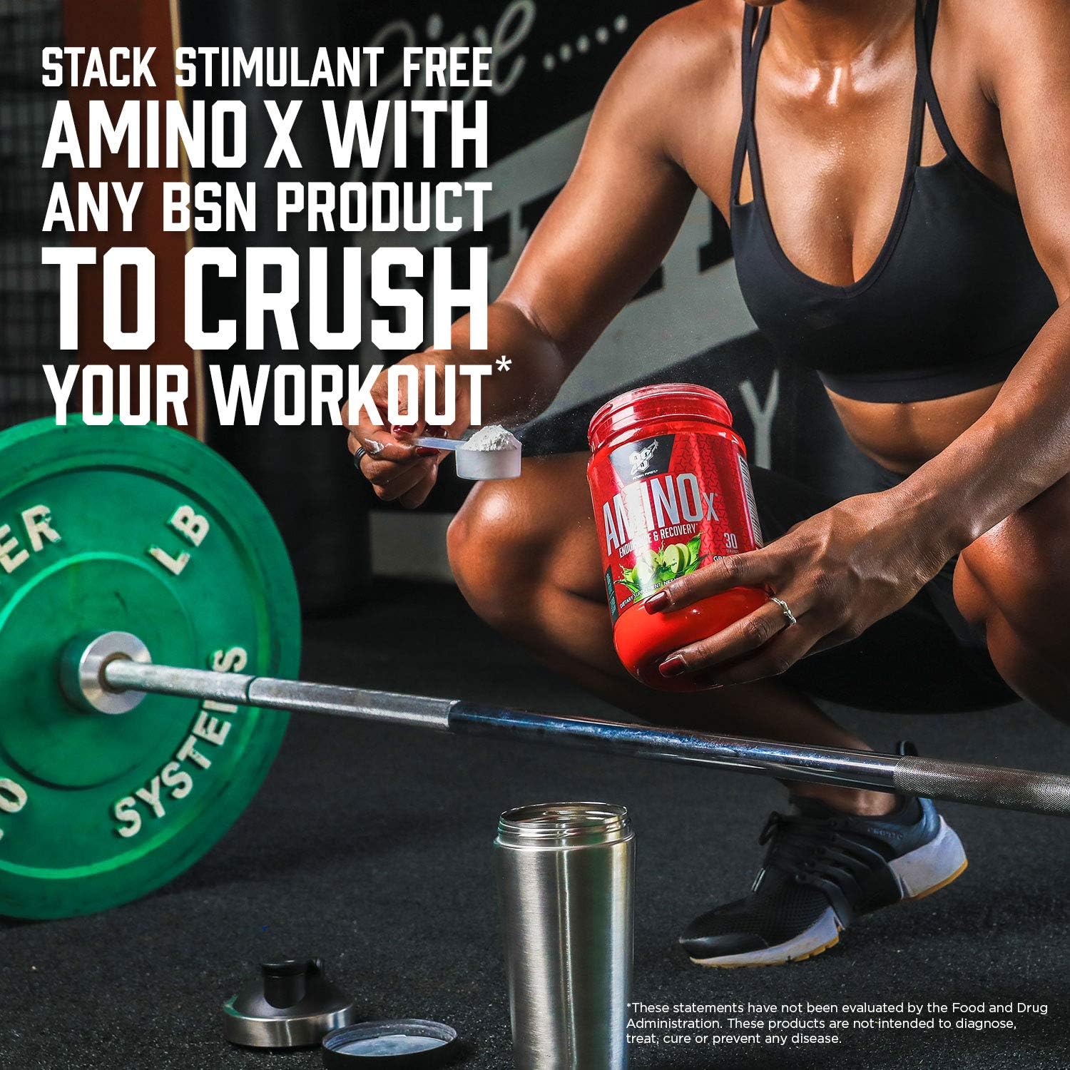 پودر آمینو انرژی BSN مدل Amino Energy، 435 گرم، 30 وعده، طعم هندوانه