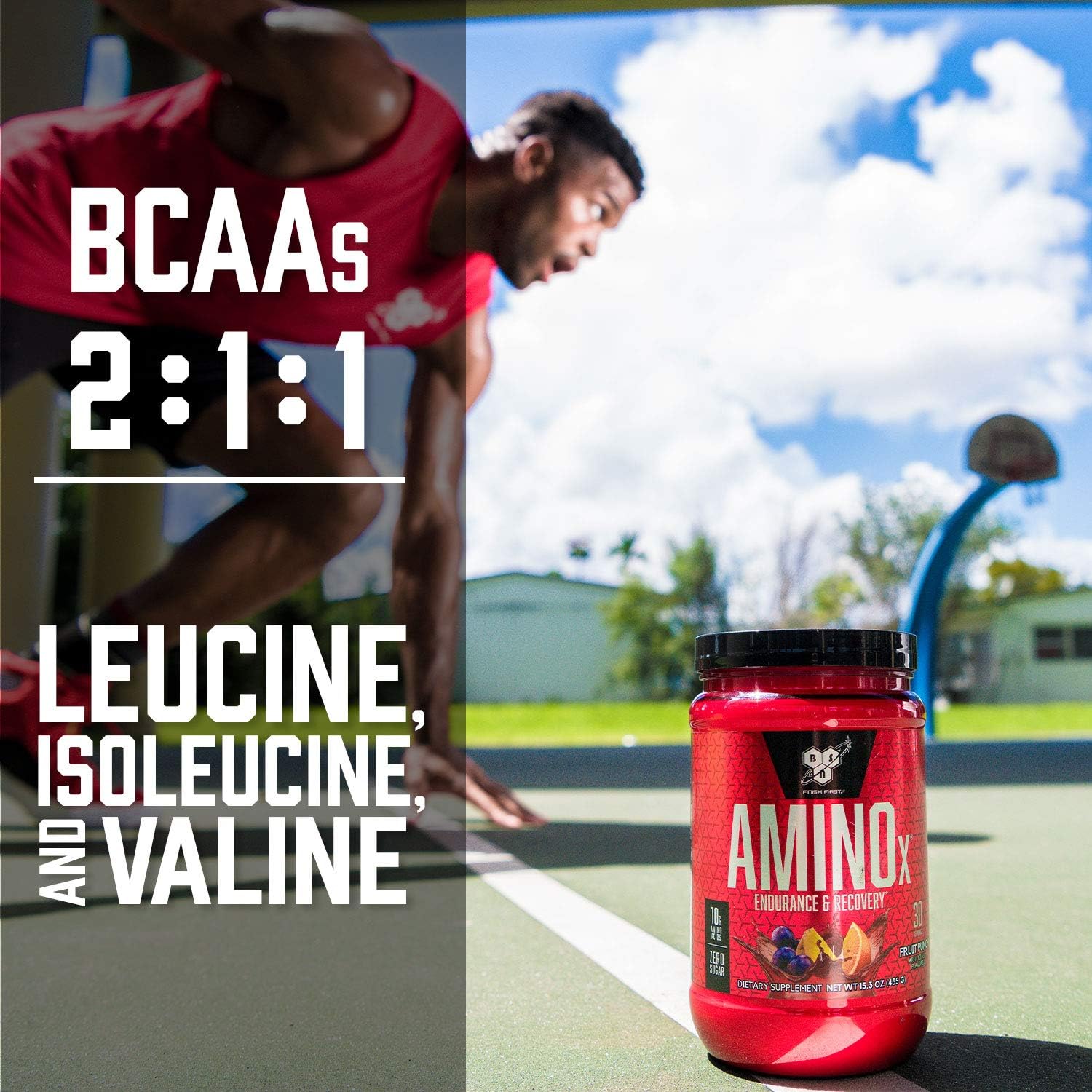 پودر آمینو انرژی BSN مدل Amino Energy، 435 گرم، 30 وعده، طعم انگور