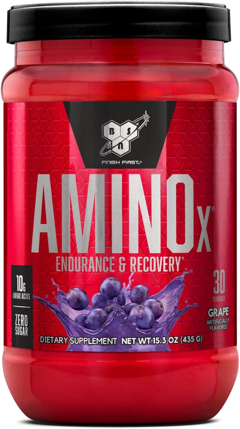 پودر آمینو انرژی BSN مدل Amino Energy، 435 گرم، 30 وعده، طعم انگور