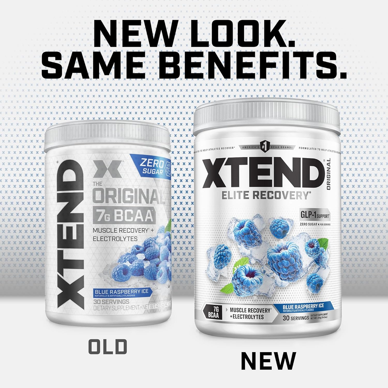 پودر BCAA اکستند مدل XTEND Original، 30 وعده، طعم تمشک آبی