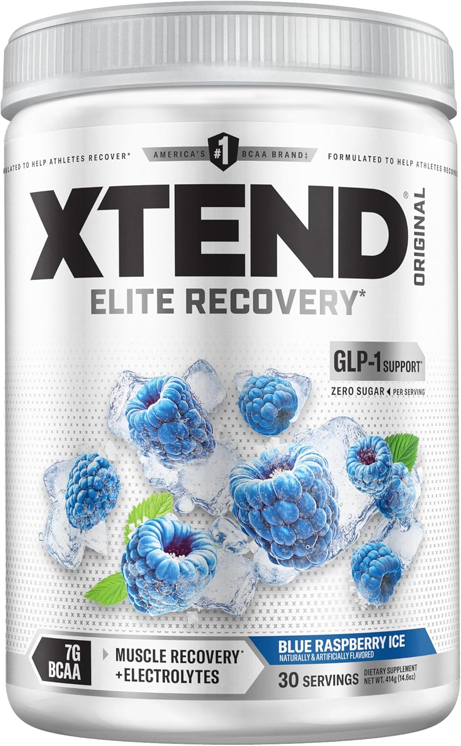 پودر BCAA اکستند مدل XTEND Original، 30 وعده، طعم تمشک آبی