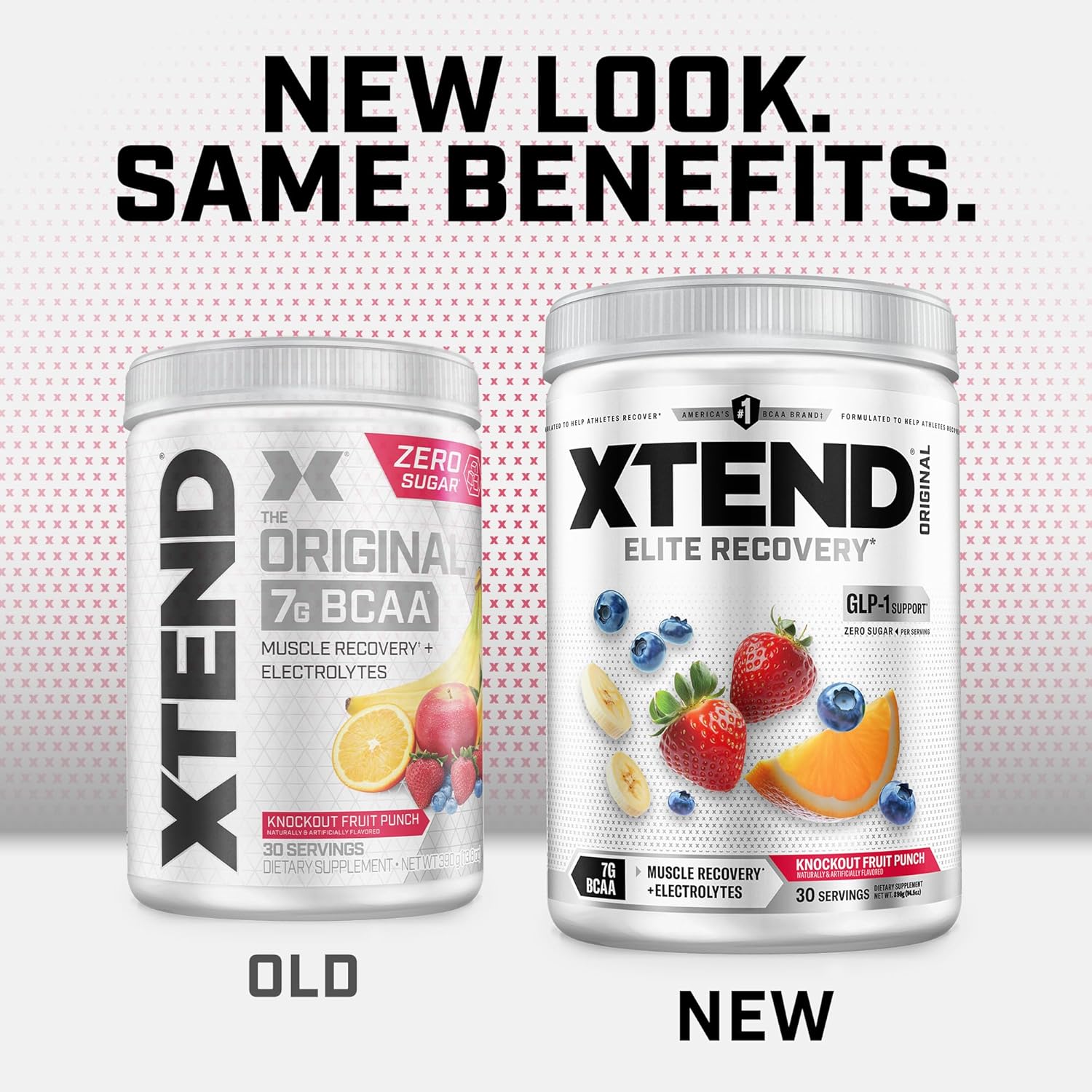 پودر BCAA اکستند مدل XTEND Original، 30 وعده، طعم پانچ میوه