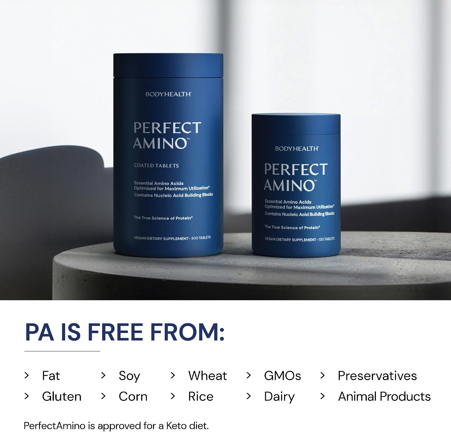 قرص BCAA بادی هلث مدل Essential Amino Acids، 1 بسته
