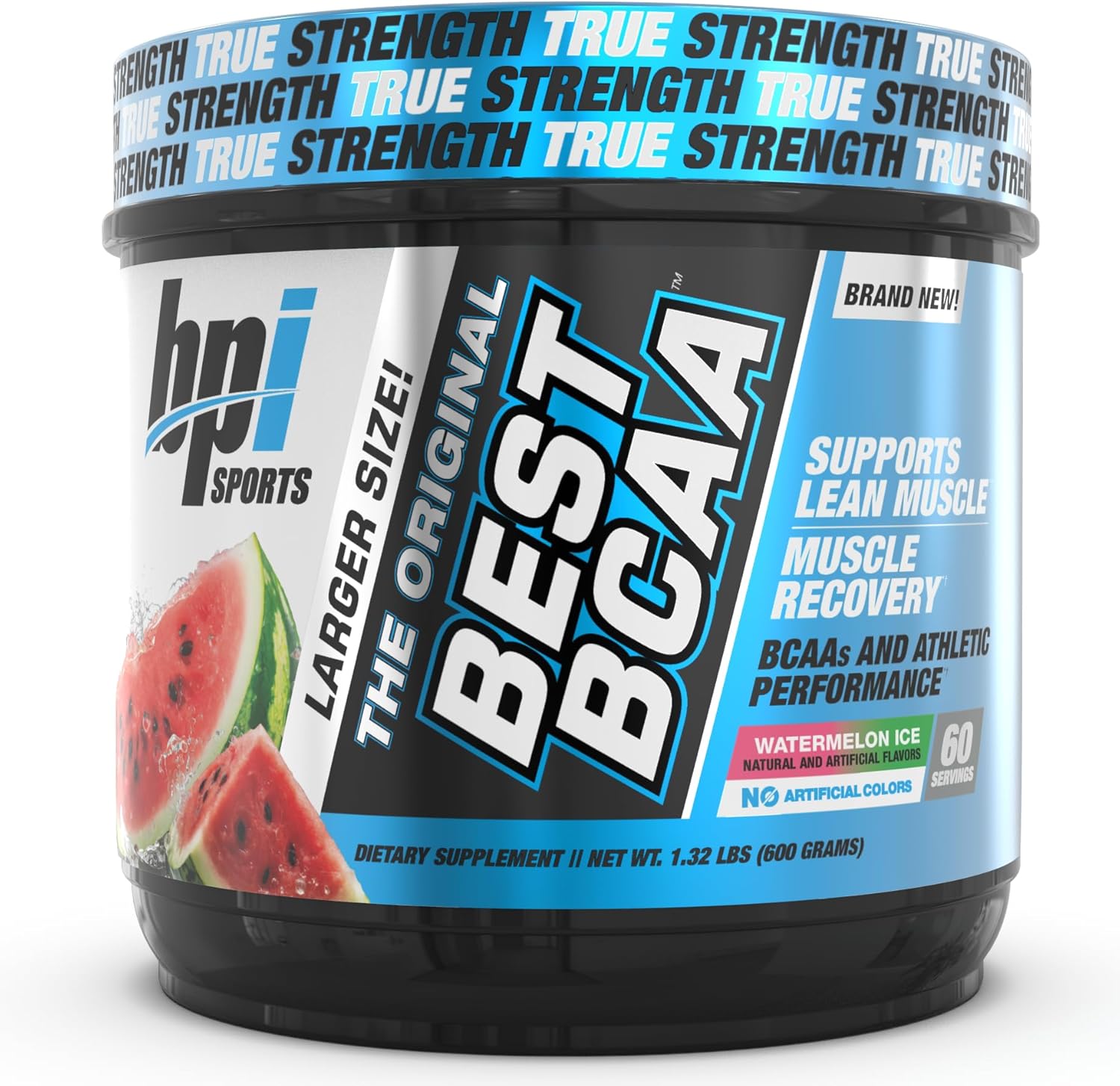 پودر BCAA بی‌پی‌آی اسپورتس مدل Best BCAA، 1.32 پوند، 60 وعده، طعم هندوانه یخی