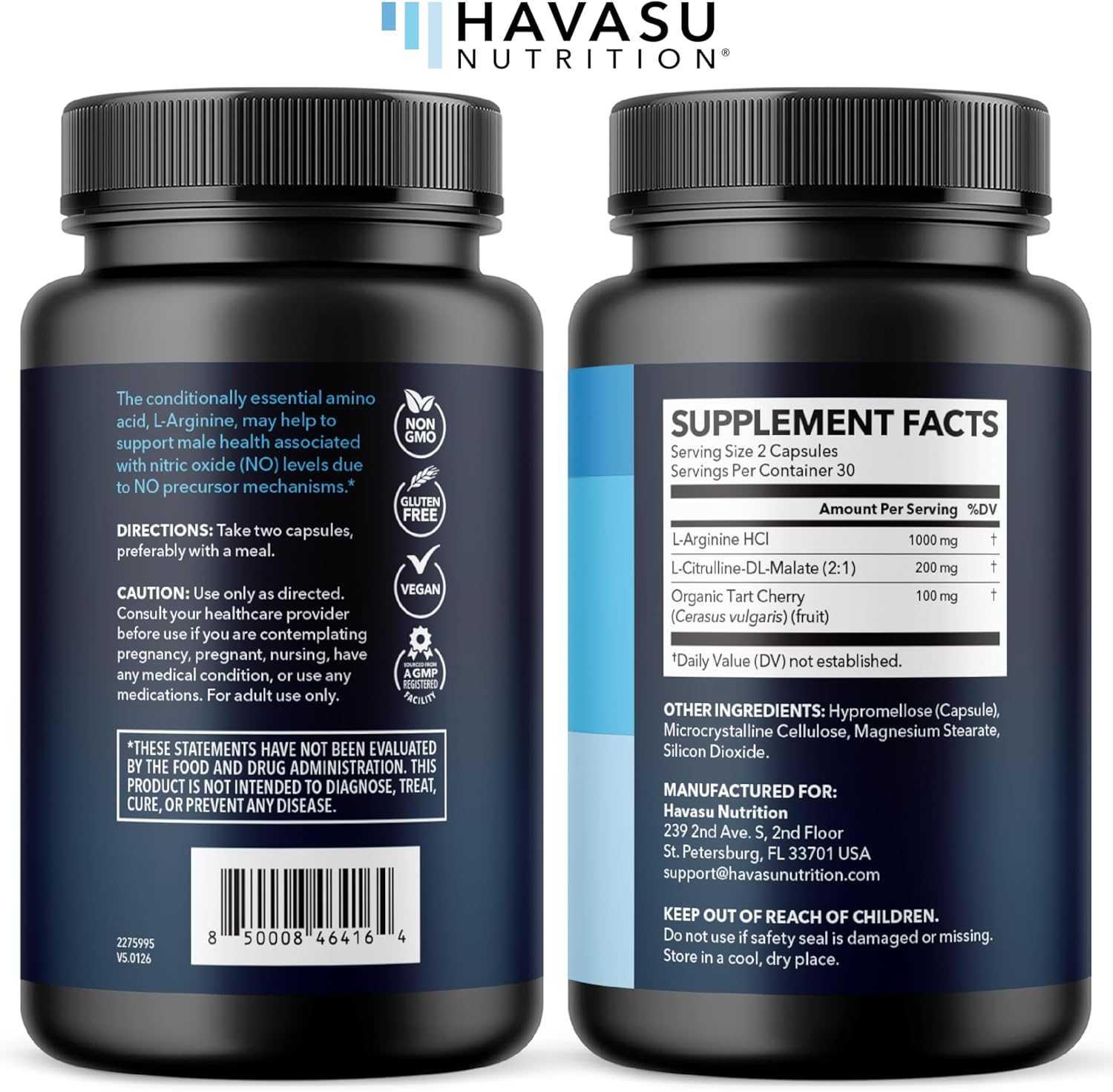 مکمل نیتریک اکسید HAVASU NUTRITION مدل Essential Amino Acids