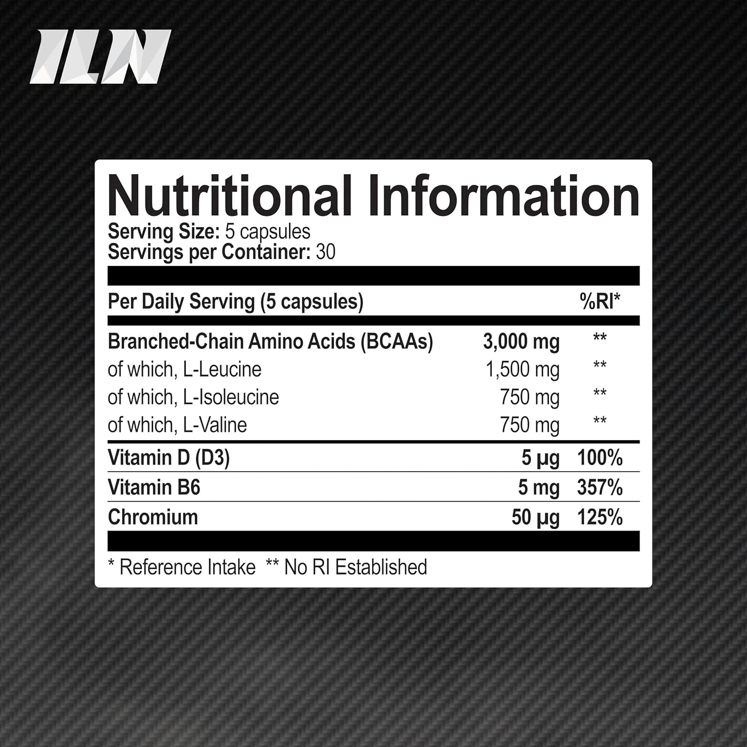 کپسول BCAA Iron Labs Nutrition، 150 کپسول، 30 وعده