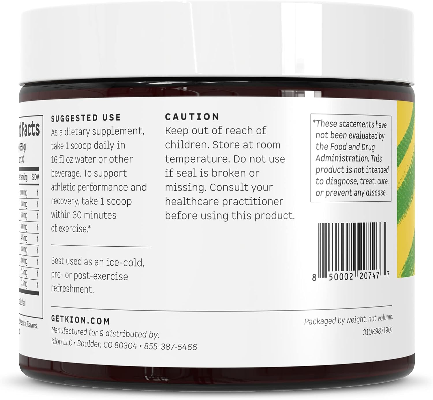 پودر آمینو انرژی کیون مدل Essential Amino Energy، 30 وعده