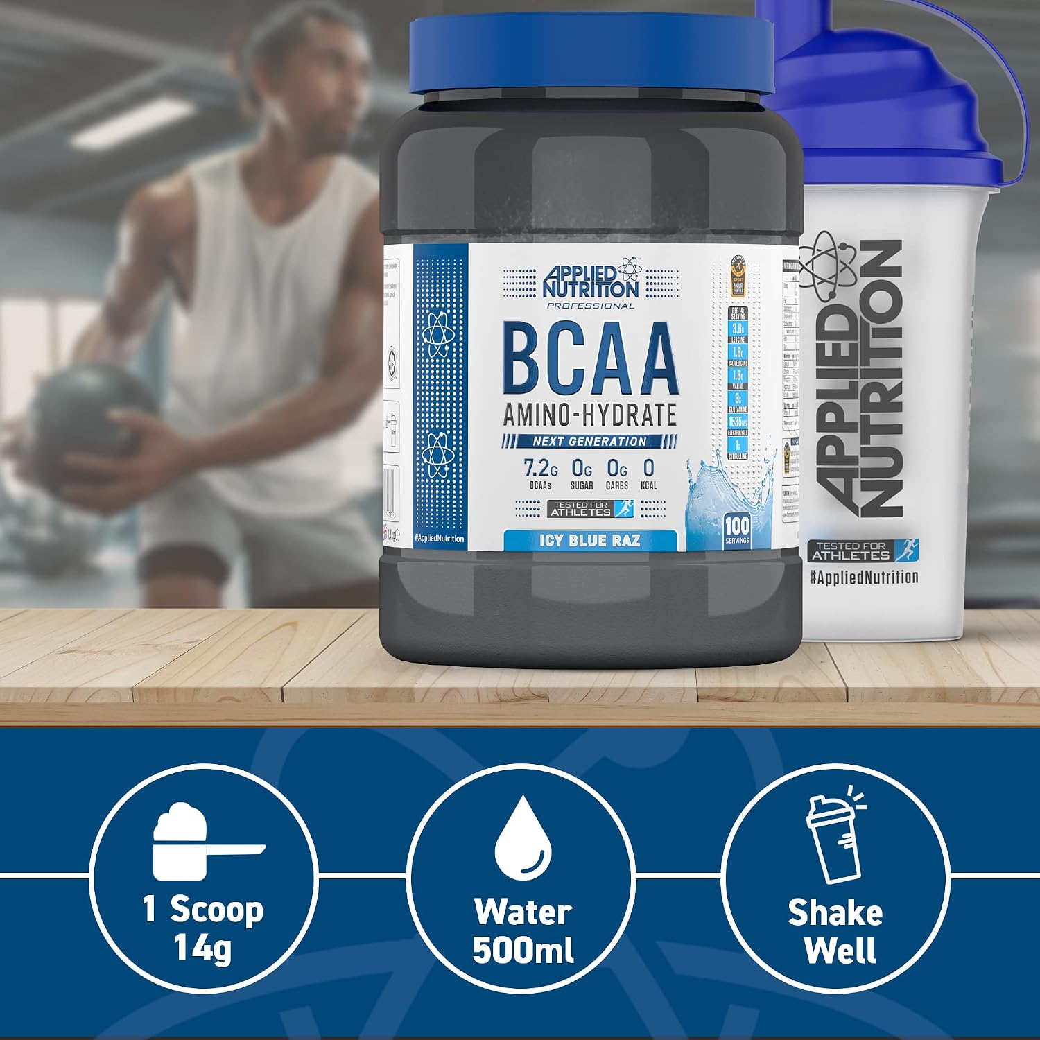 پودر BCAA اپلاید نوتریشن، 1.4 کیلوگرم