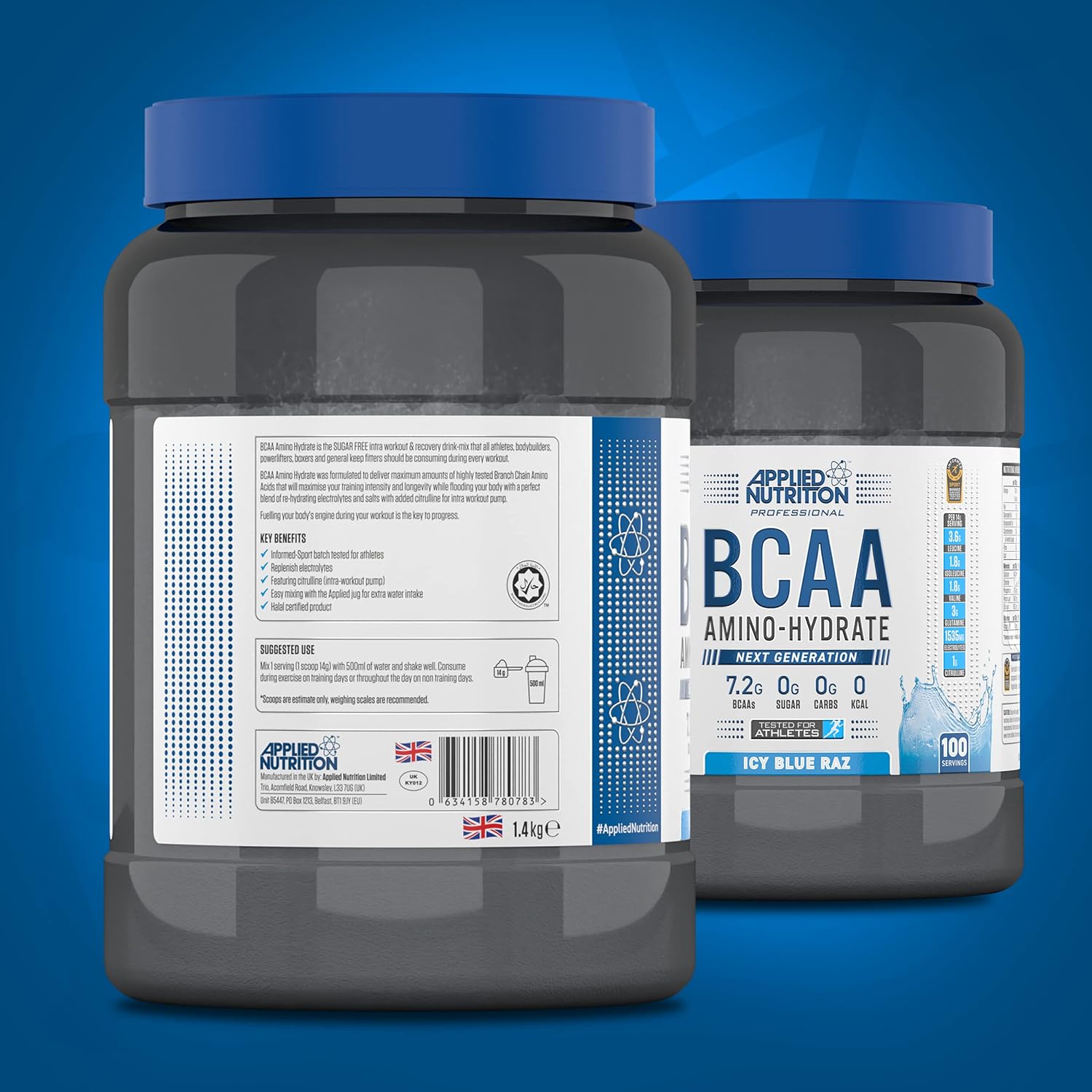 پودر BCAA اپلاید نوتریشن، 1.4 کیلوگرم
