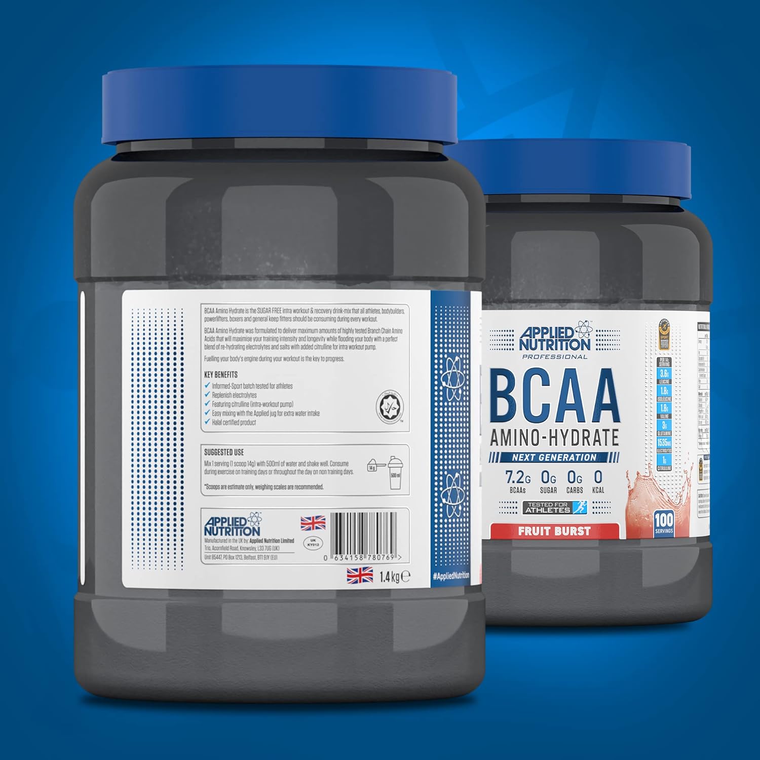 پودر BCAA اپلاید نوتریشن، 1.4 کیلوگرم