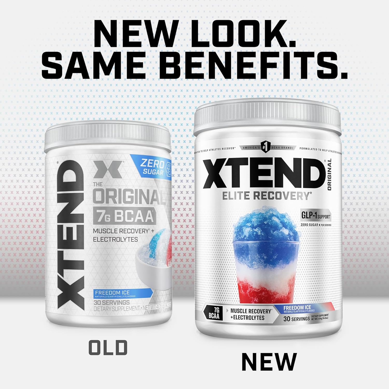 پودر BCAA اکستند مدل XTEND Original، 30 وعده، طعم فریدام آیس