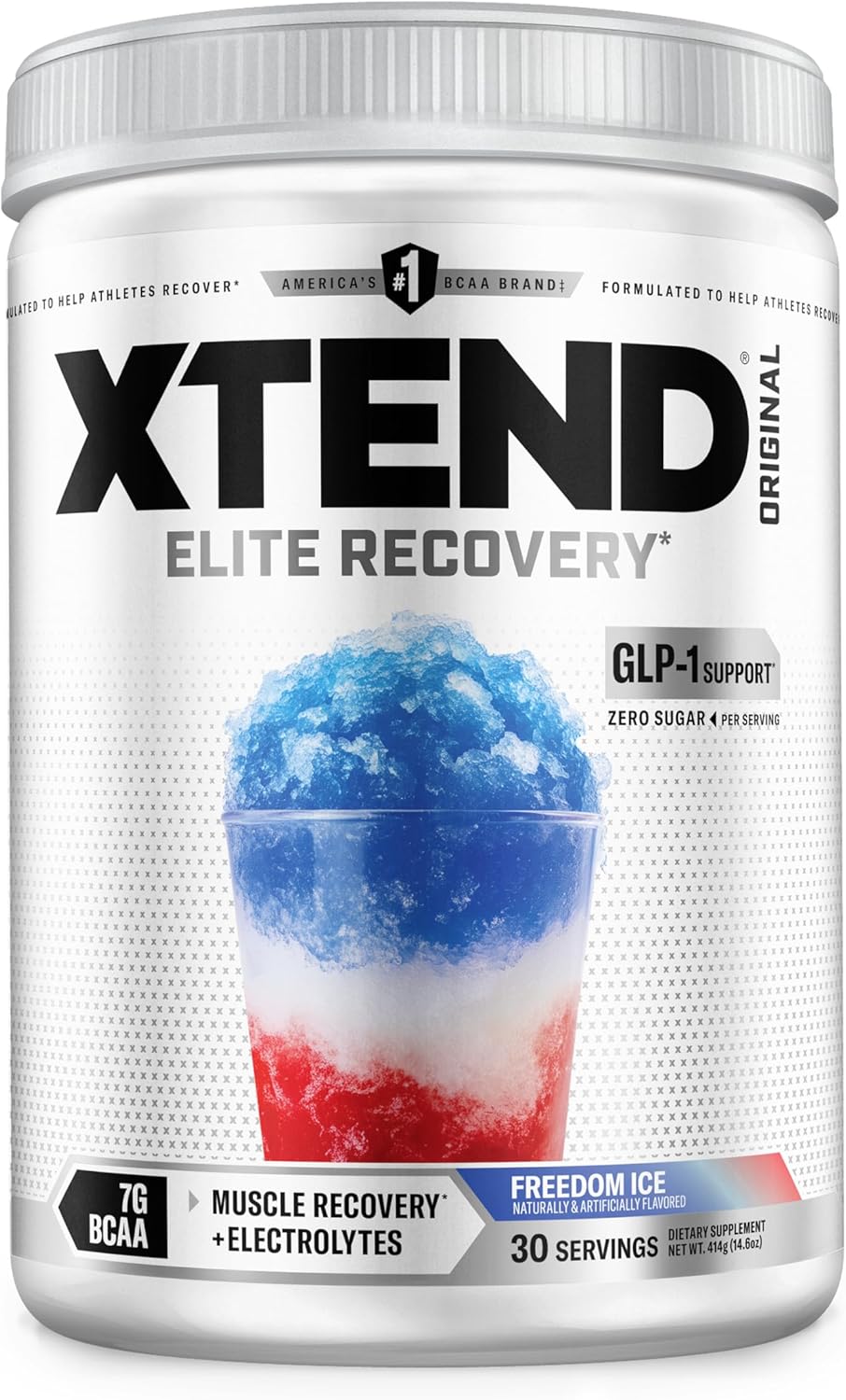 پودر BCAA اکستند مدل XTEND Original، 30 وعده، طعم فریدام آیس