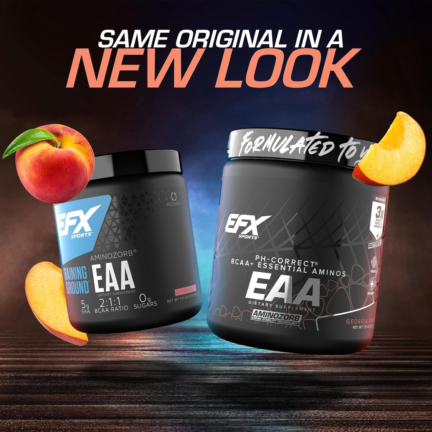 پودر EAA EFX Sports، 213 گرم، طعم هلو