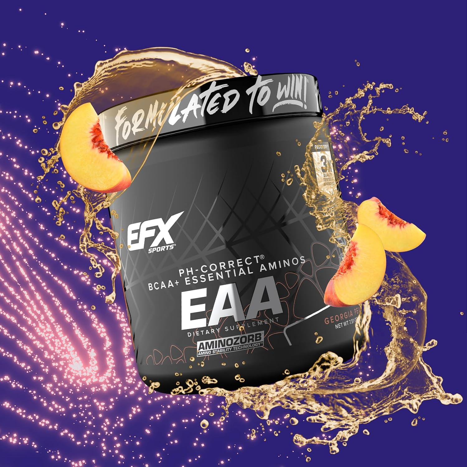 پودر EAA EFX Sports، 213 گرم، طعم هلو