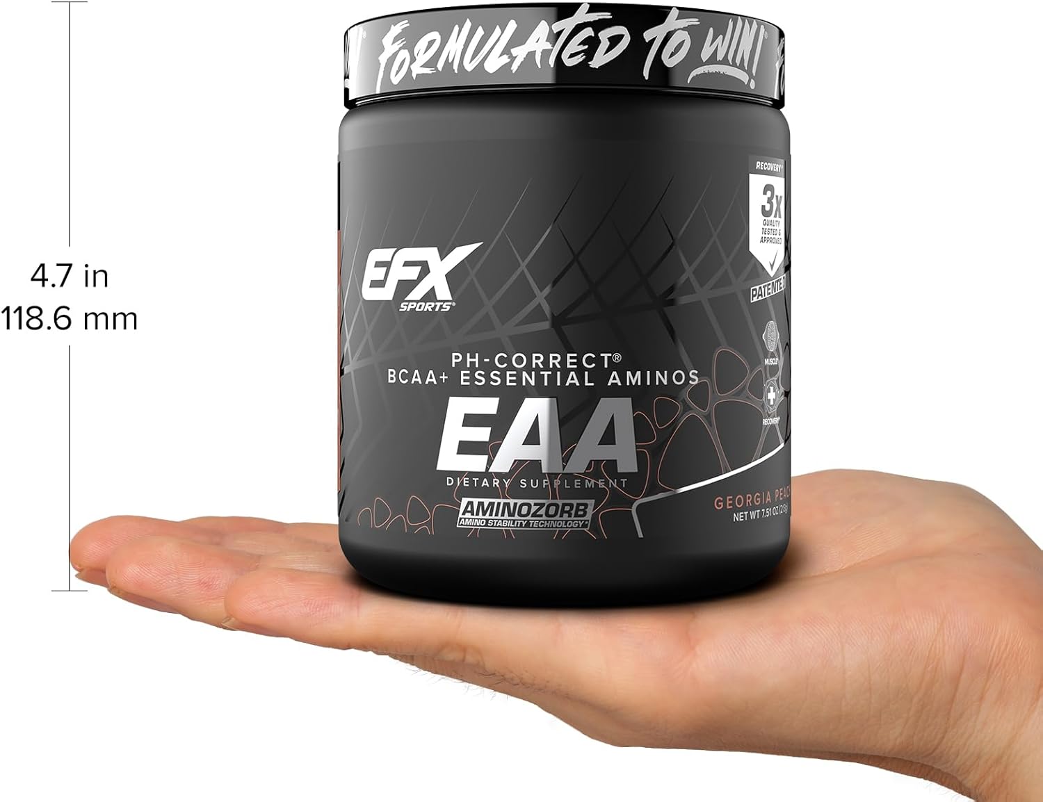 پودر EAA EFX Sports، 213 گرم، طعم هلو