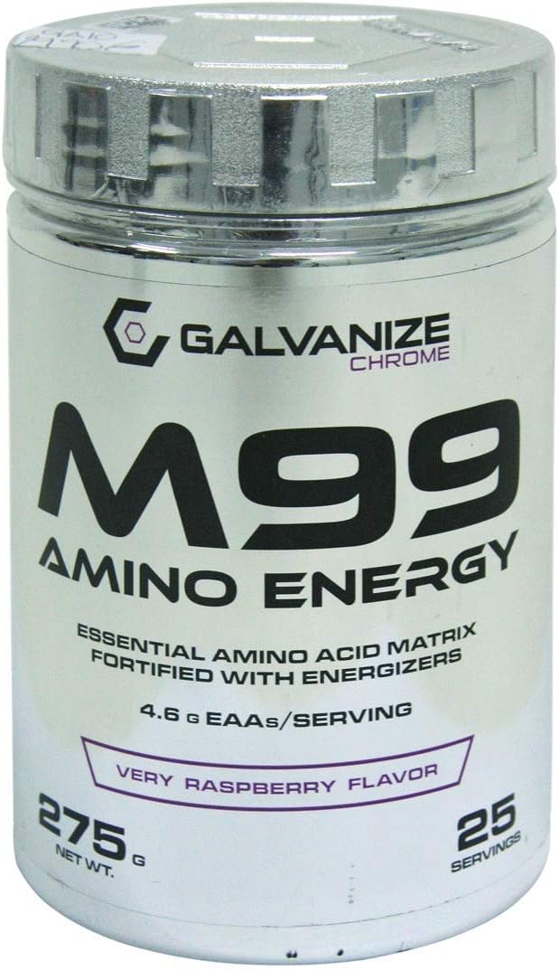 مکمل آمینو انرژی Galvanize Chrome مدل Amino energy، 275 گرم، طعم بری