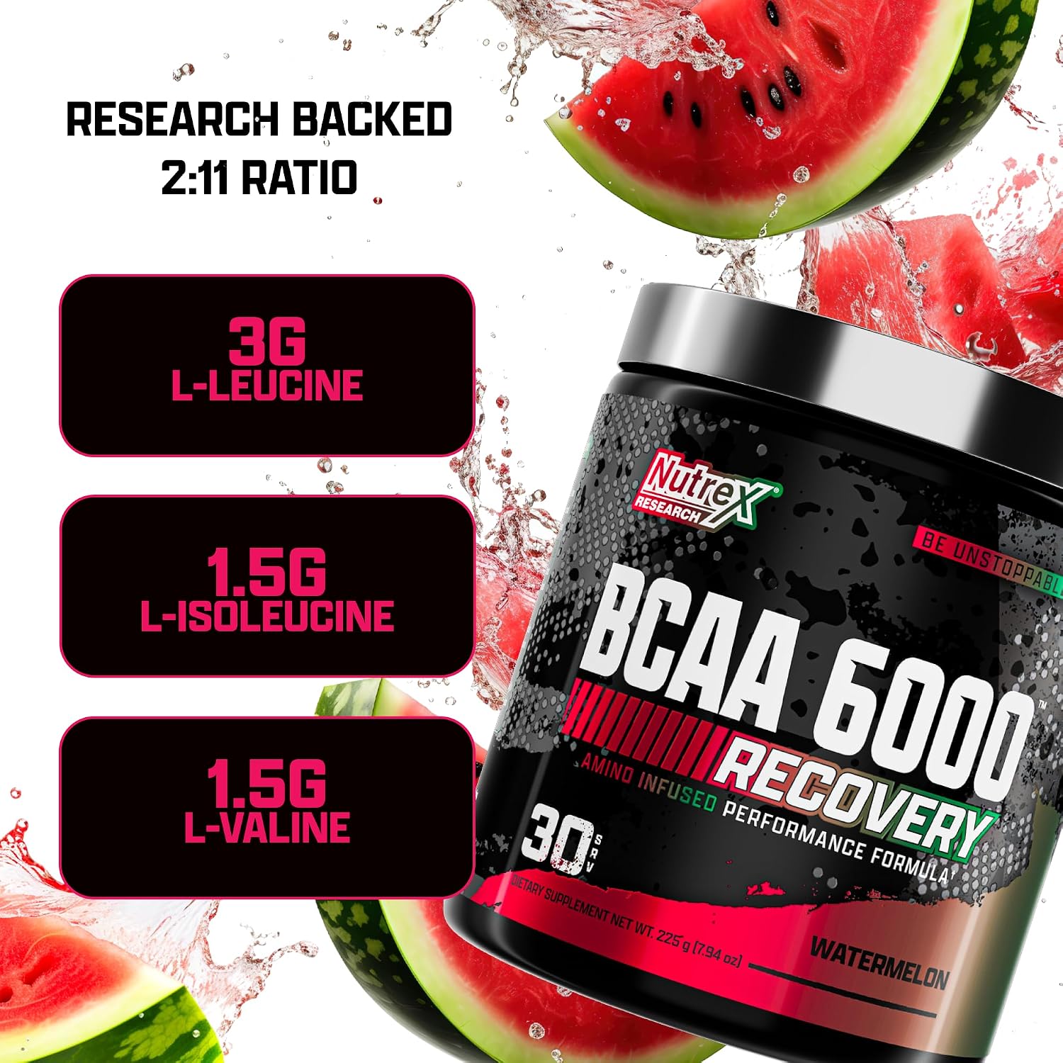 پودر آمینو انرژی نوترکس ریسرچ مدل Amino Energy، 30 وعده، طعم هندوانه