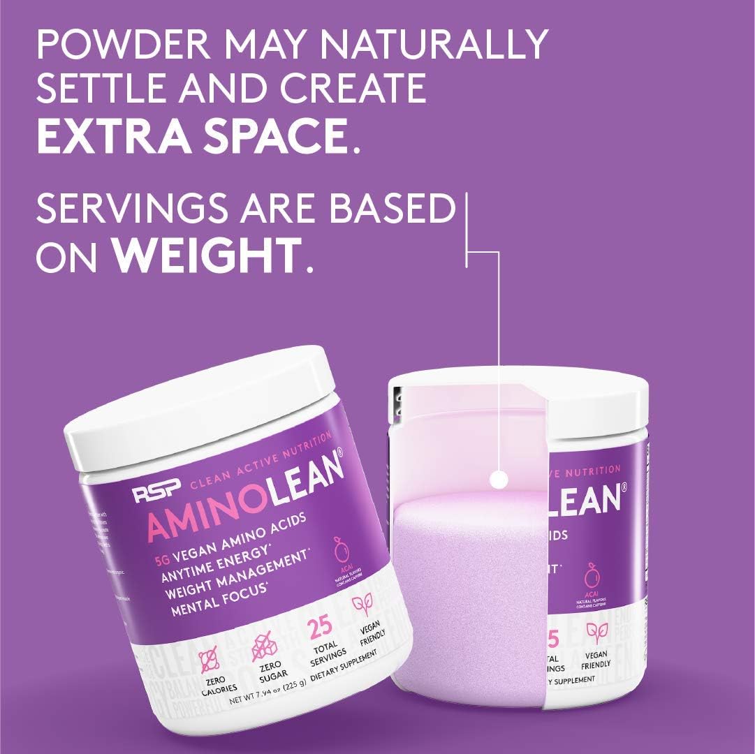 پودر آمینو انرژی و پری‌ورک‌اوت آر اس پی نوتریشن مدل Amino Energy، 25 وعده