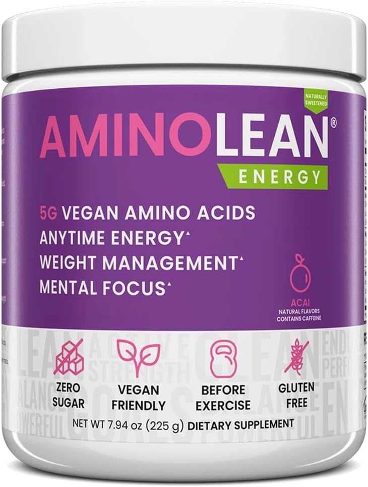 پودر آمینو انرژی و پری‌ورک‌اوت آر اس پی نوتریشن مدل Amino Energy، 25 وعده