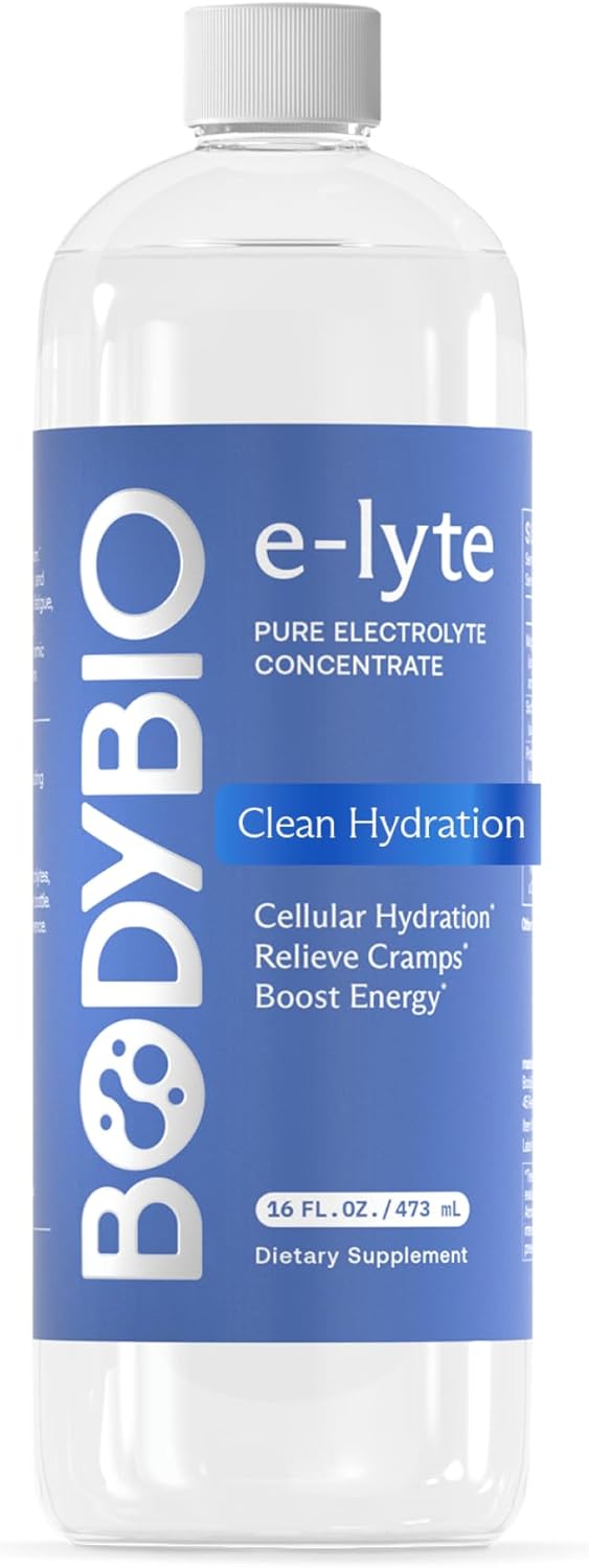 پودر الکترولیت ورزشی BodyBio، 16 اونس