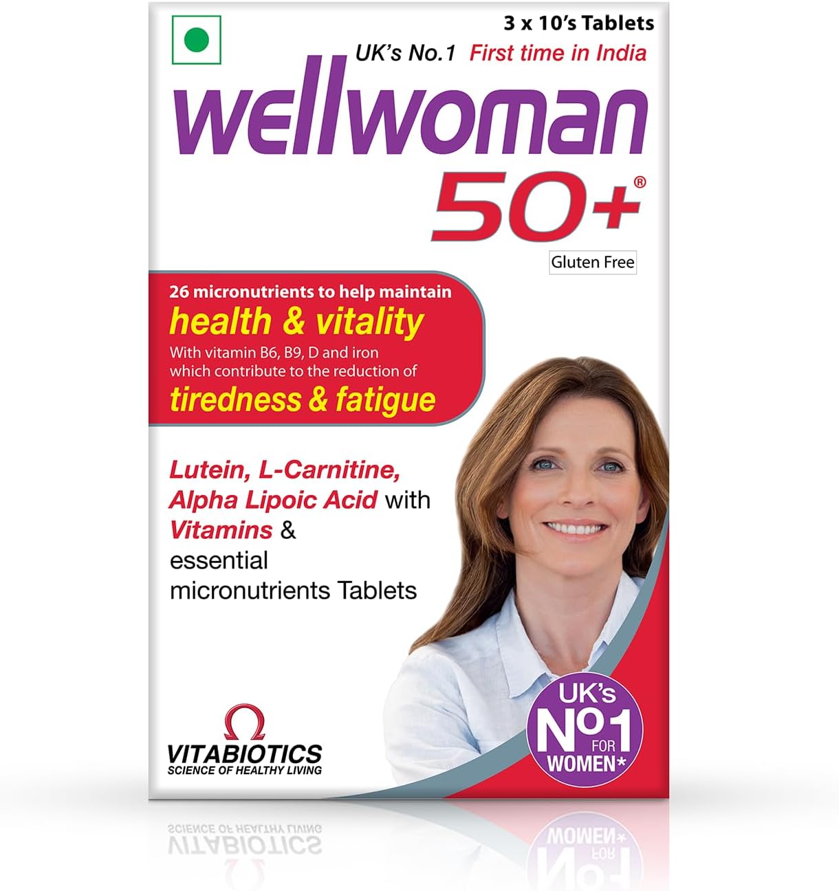قرص آمینو اسید Wellwoman، 30 قرص