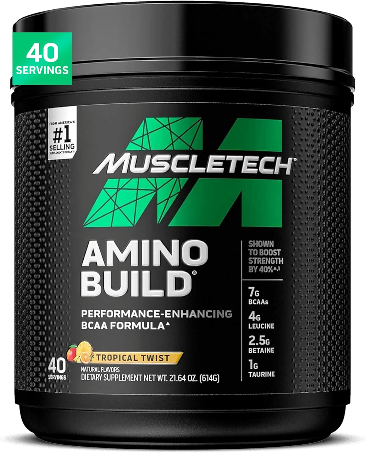 پودر BCAA Muscletech، 614 گرم، 40 وعده