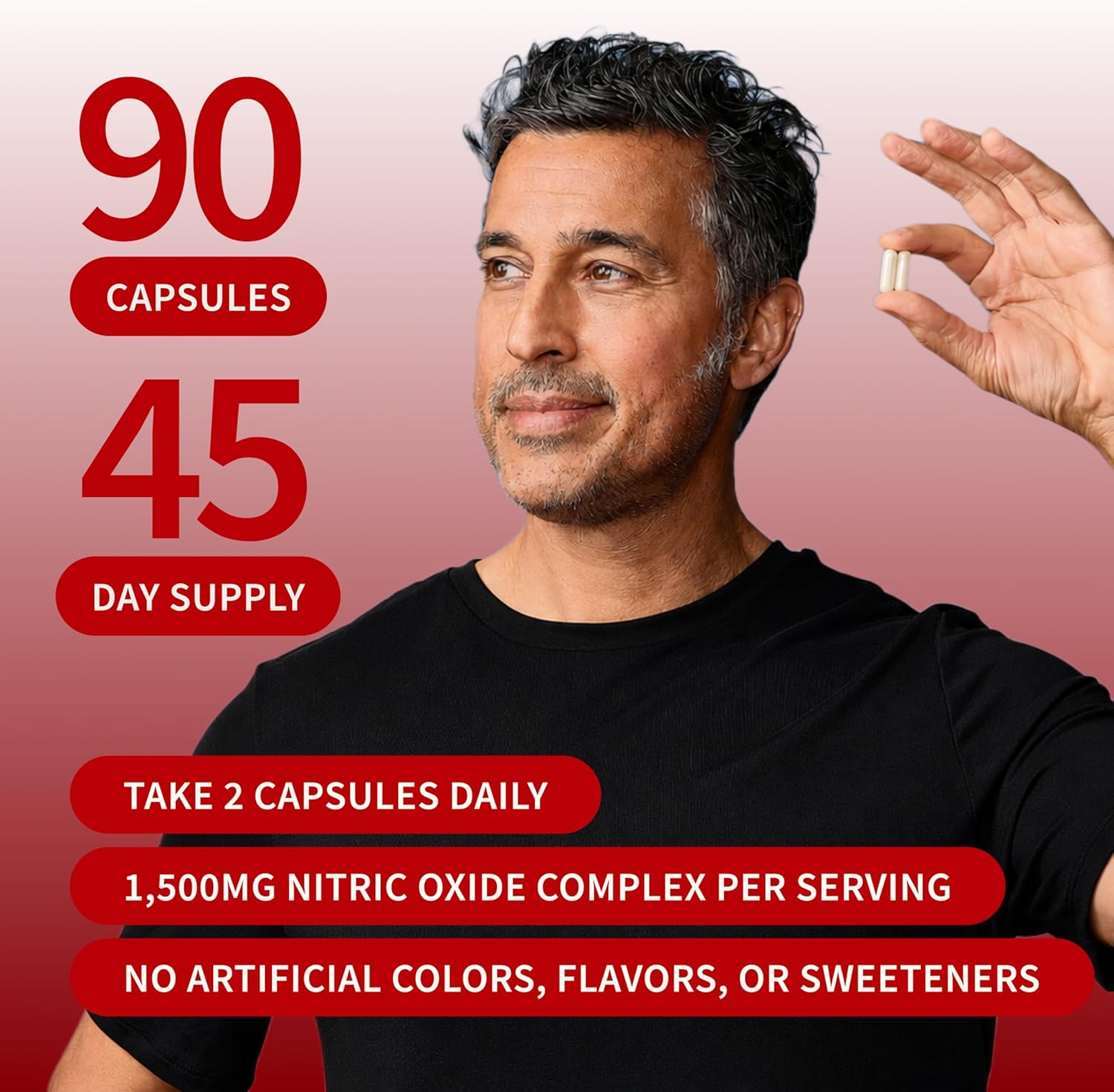 مکمل نیتریک اکسید اسنپ ساپلیمنتس مدل Amino Energy، 90 کپسول