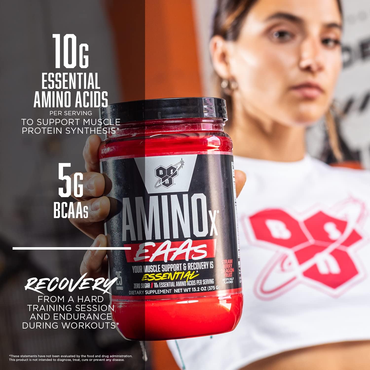 مکمل BCAA و EAA BSN مدل Essential Amino Acids، 13.2 اونس، 25 وعده، طعم هندوانه