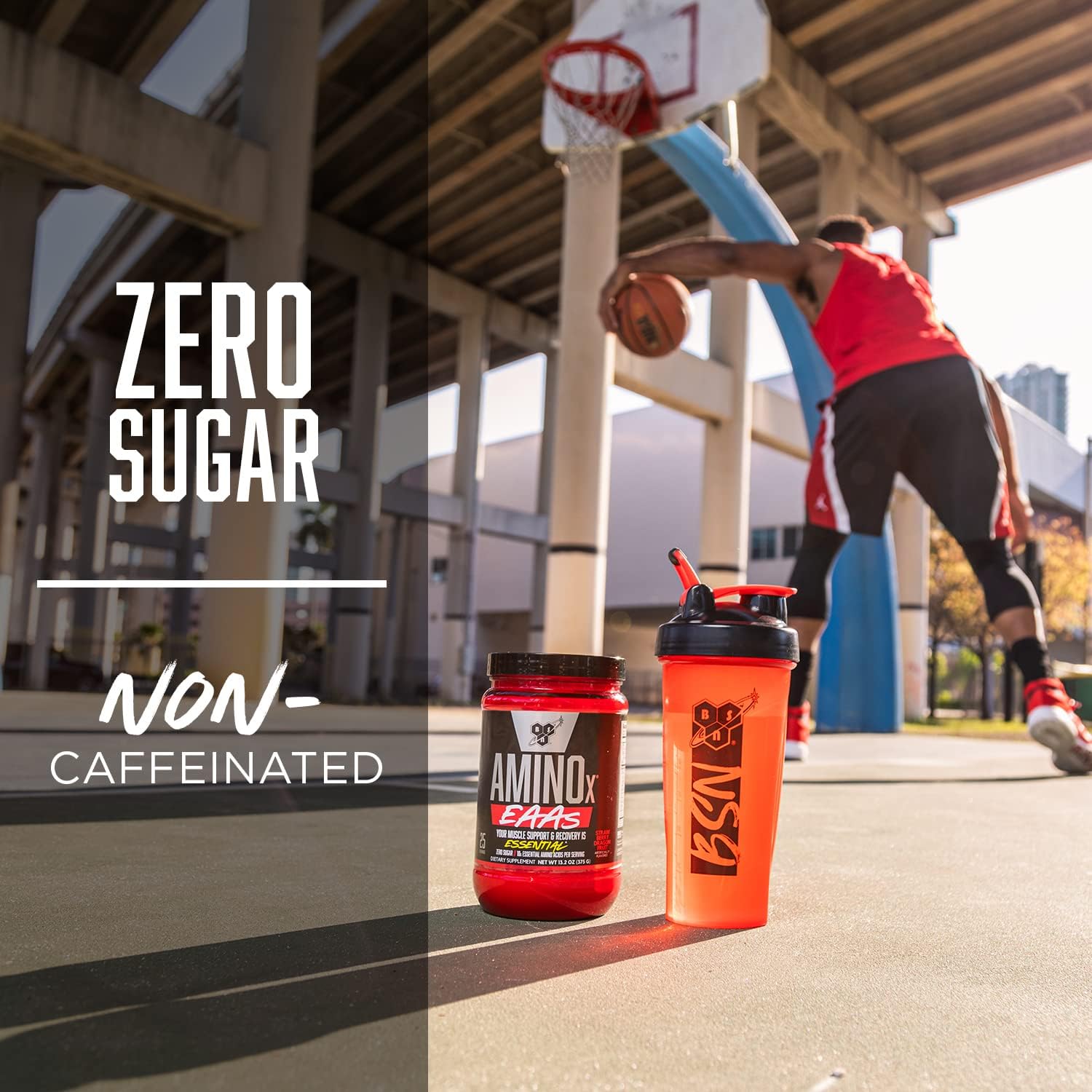 مکمل BCAA و EAA BSN مدل Essential Amino Acids، 13.2 اونس، 25 وعده، طعم هندوانه