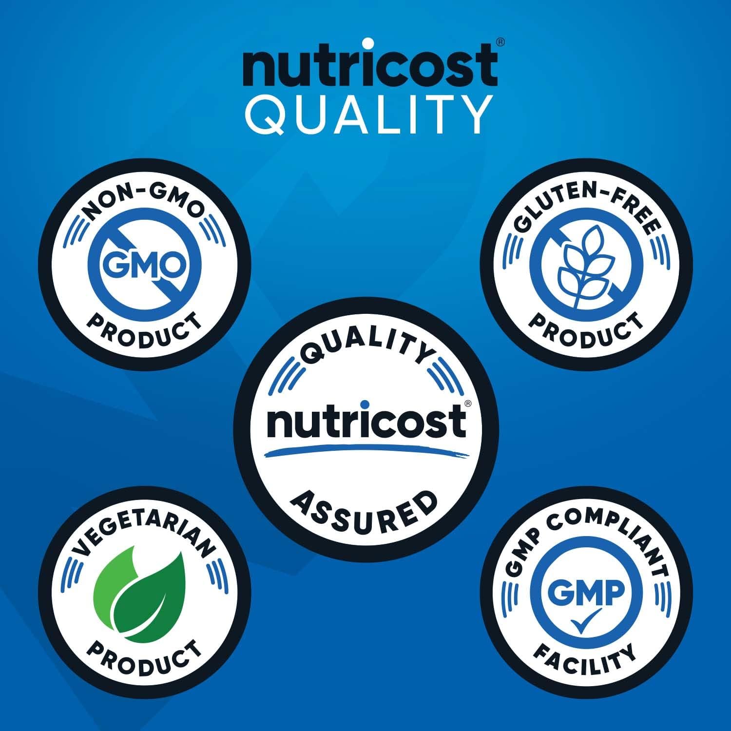 پودر EAA نوتریکاست مدل Essential Amino Acids، 30 وعده، طعم تمشک آبی