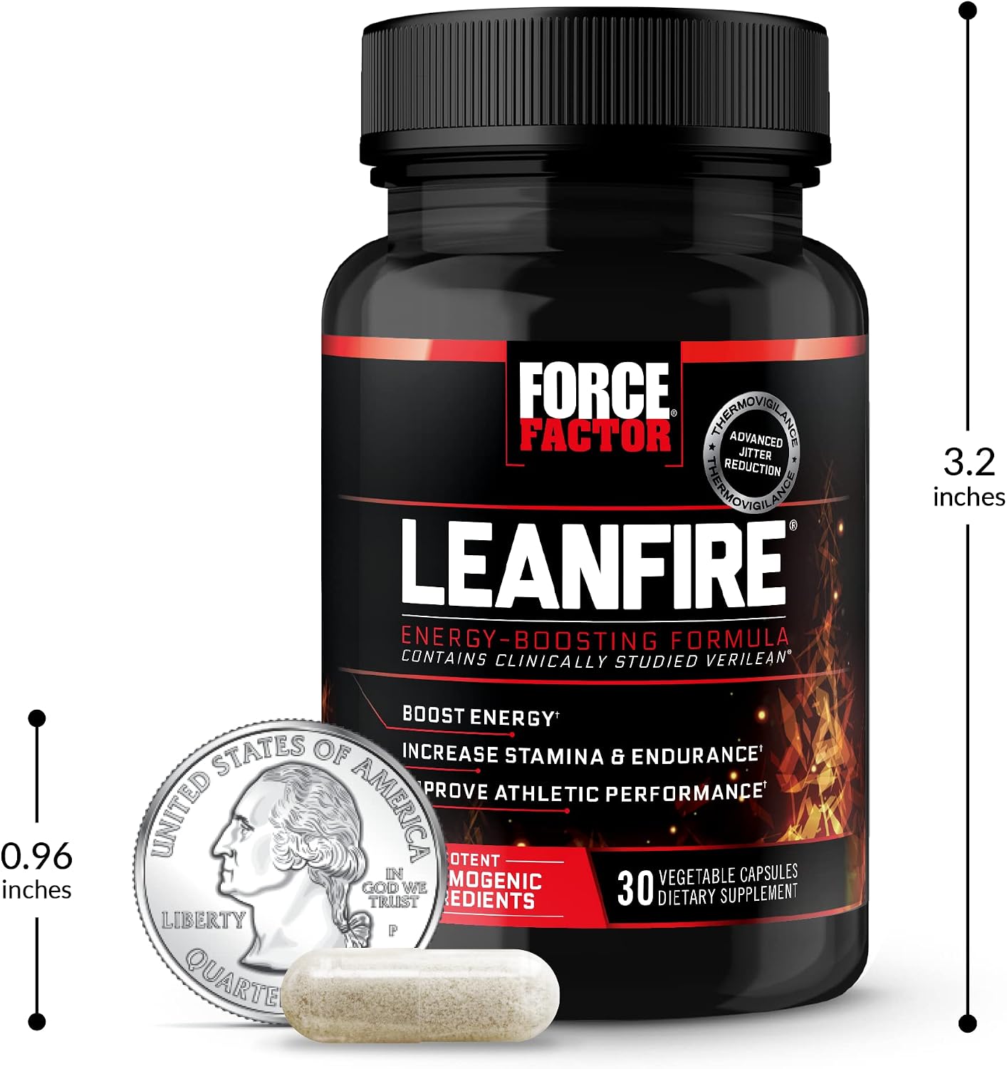 مکمل پری‌ورک‌اوت Force Factor، 30 عدد