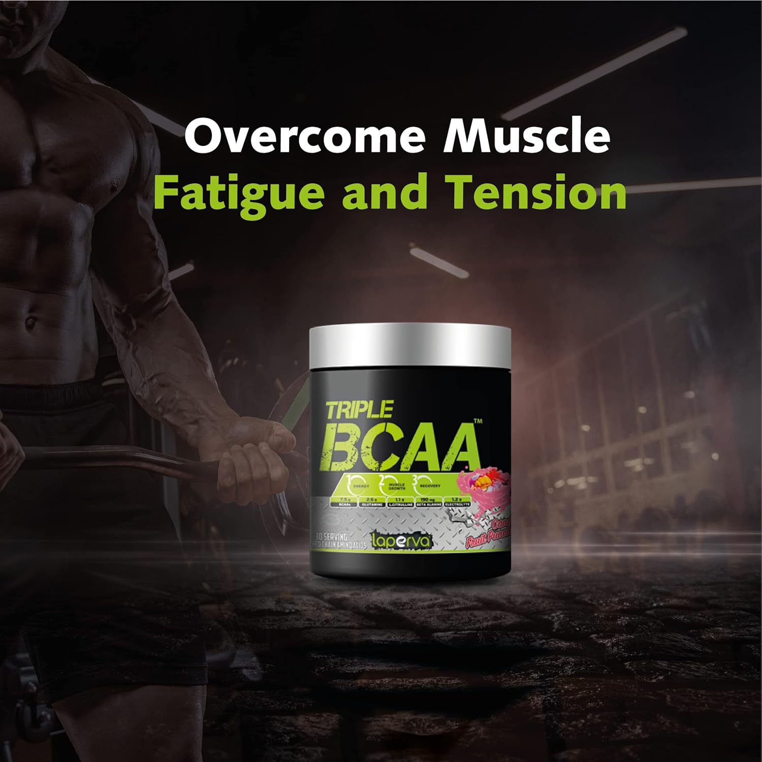 مکمل BCAA لاپروا، 90 وعده، طعم هندوانه