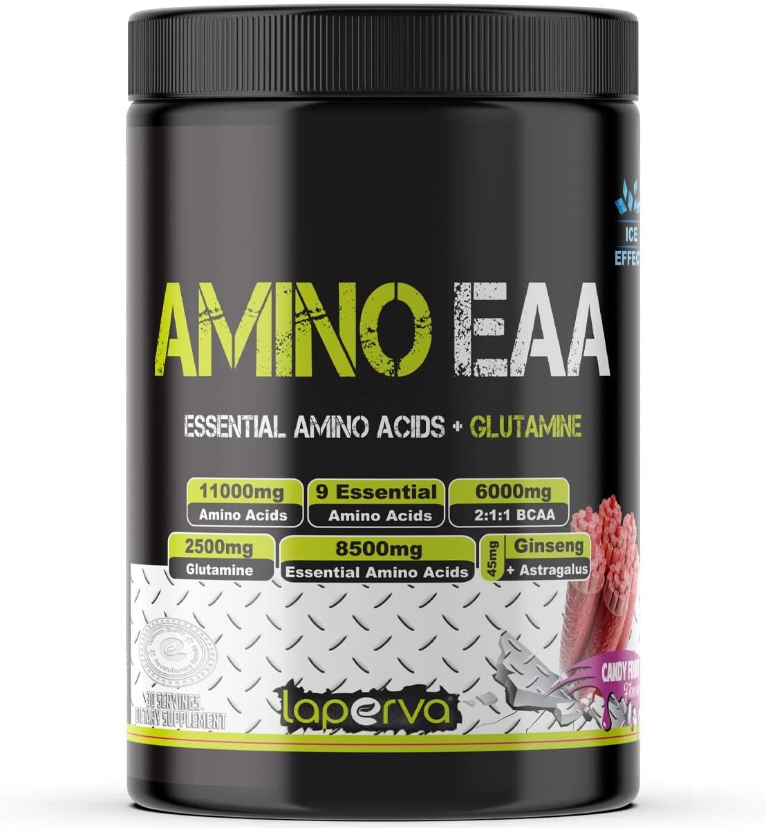 مکمل EAA لاپروا مدل Essential Amino Acids، 390 گرم، طعم آبنباتی