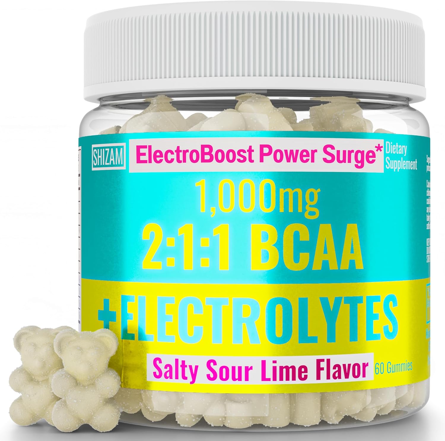 پاستیل BCAA SHIZAM برای ریکاوری عضلات