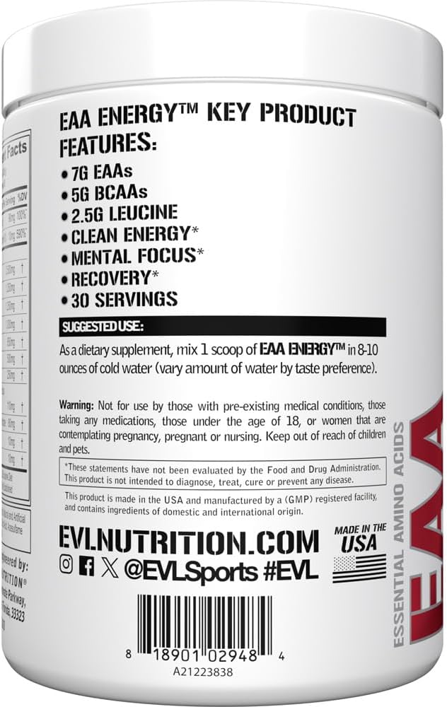 پودر BCAA و EAA اولوشن نوتریشن مدل Essential Amino Acids