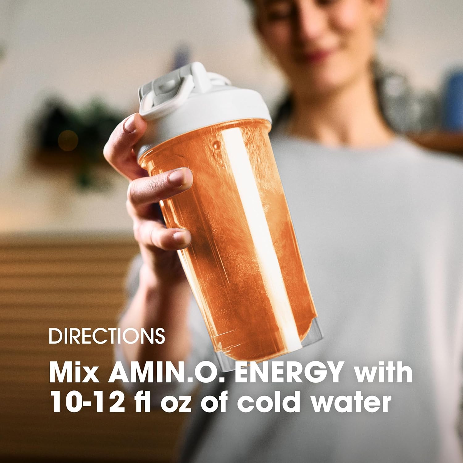 پودر آمینو انرژی و الکترولیت اپتیموم نوتریشن مدل Essential Amino Energy Plus Electrolytes، 7 بسته، طعم نارنگی