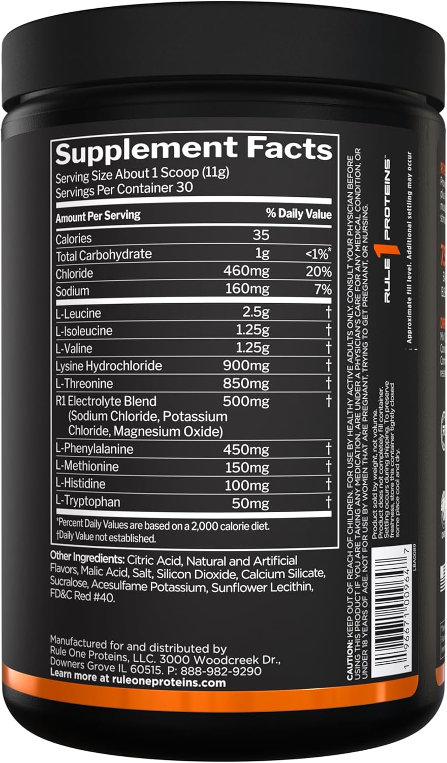 مکمل EAA رول وان مدل Essential Amino 9، 30 وعده، طعم پانچ میوه
