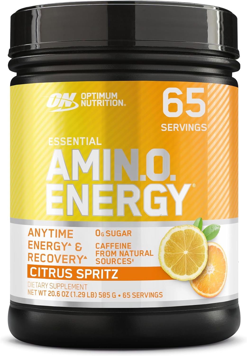 پودر آمینو انرژی و پری‌ورک‌اوت اپتیموم نوتریشن مدل Amino Energy، 65 وعده، طعم مرکبات