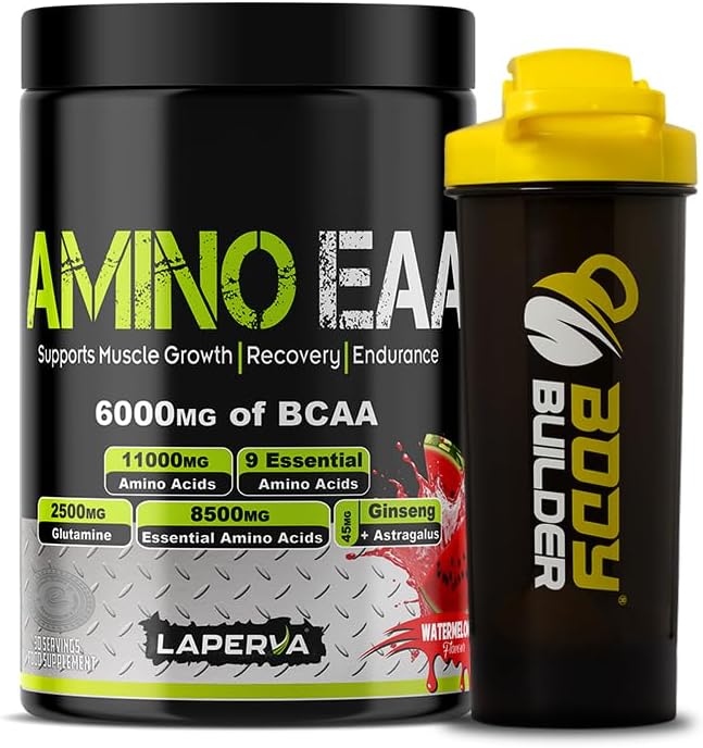 مکمل EAA لاپروا مدل Essential Amino Acids، 390 گرم، طعم هندوانه