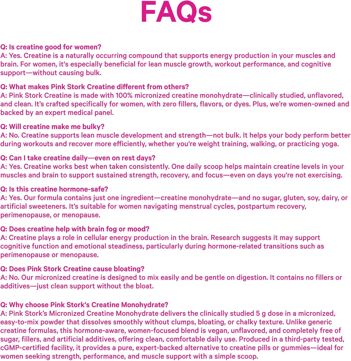 پاستیل EAA Pink Stork، 30 وعده