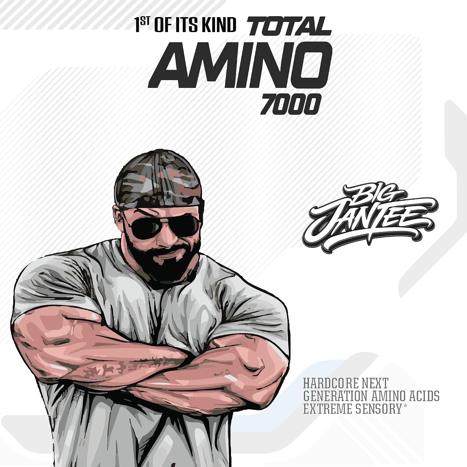 کپسول BCAA و EAA ویتالیکس مدل Total Amino 7000، 350 کپسول