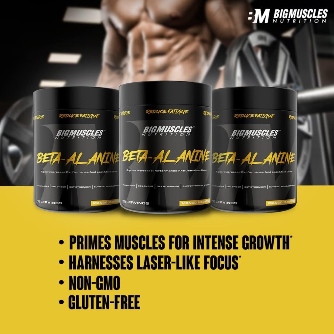 پودر بتا آلانین Bigmuscles Nutrition، 50 سروینگ