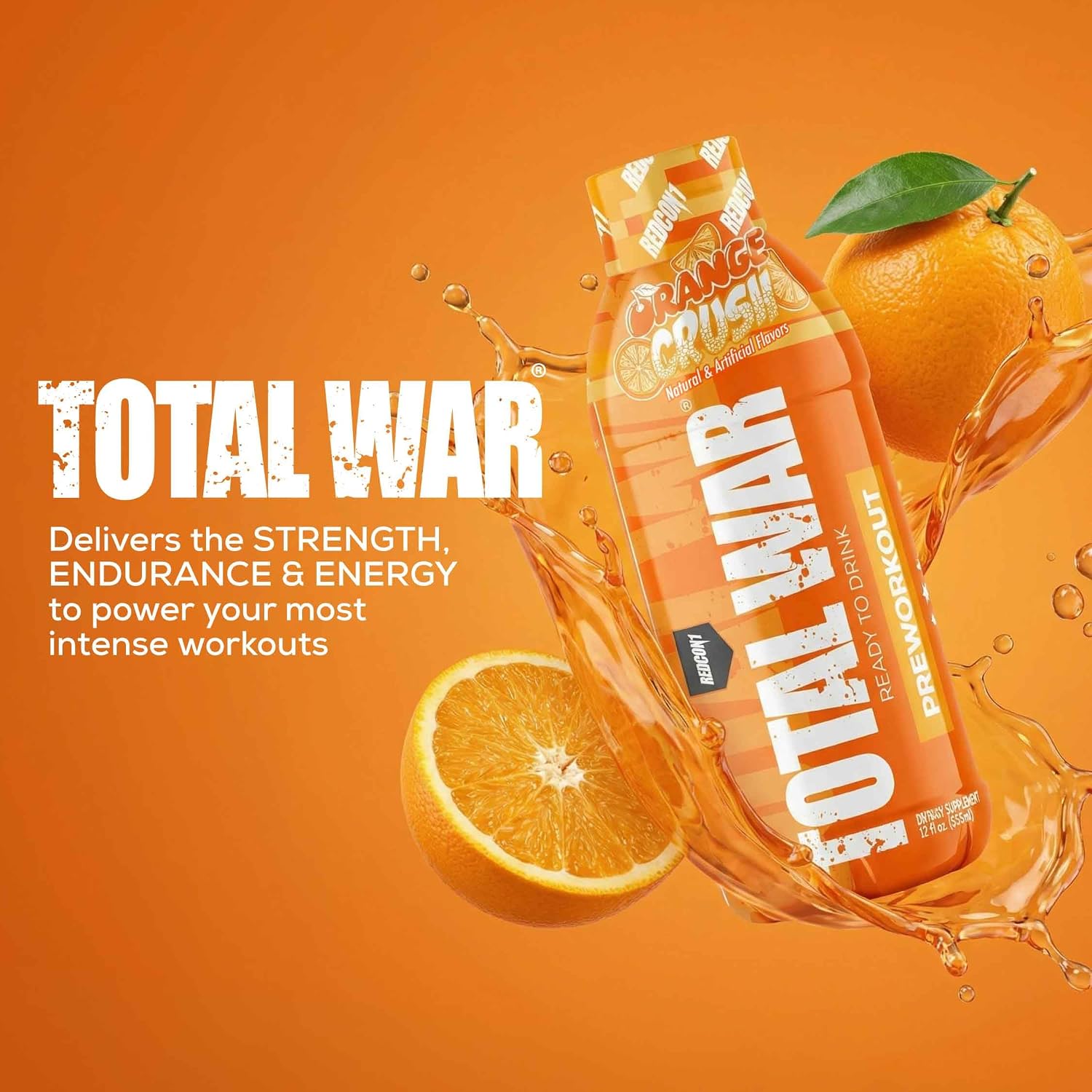نوشیدنی پری‌ورک‌اوت ردکان وان مدل Total War Ready to، 12 عددی