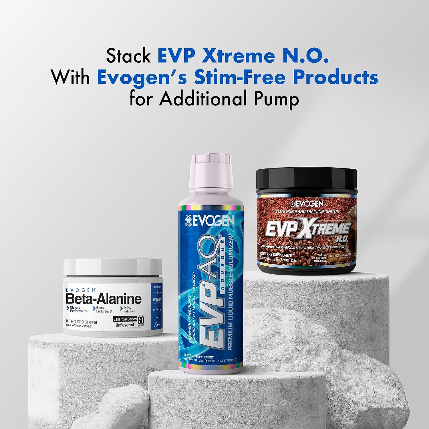 پودر بتا آلانین اووژن مدل EVP Xtreme NO، 40 سروینگ