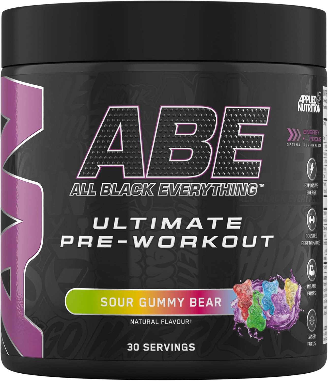 پاستیل بتا آلانین اپلاید نوتریشن مدل Bundle ABE، 315 گرم