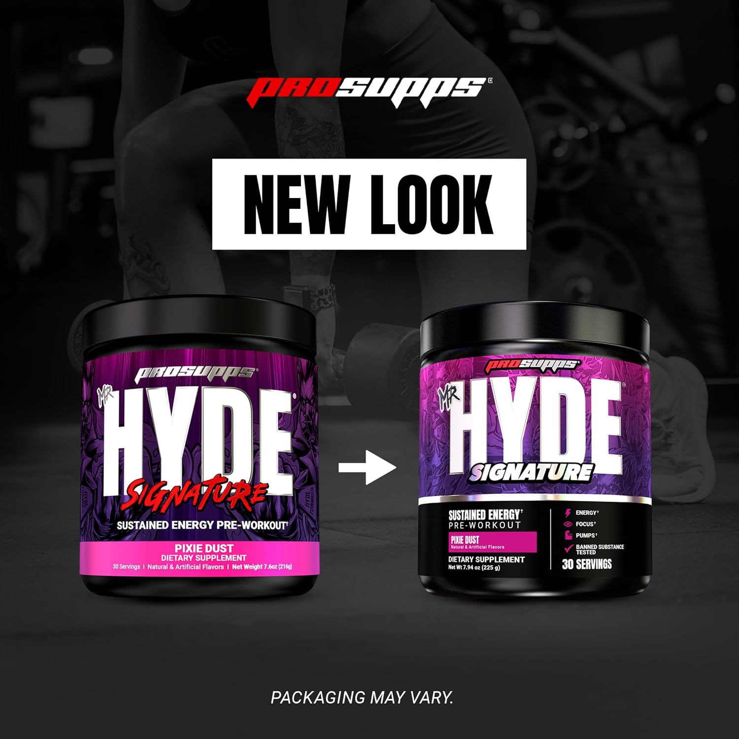 پودر پری‌ورک‌اوت پروساپس مدل Mr. Hyde Signature، 30 سروینگ