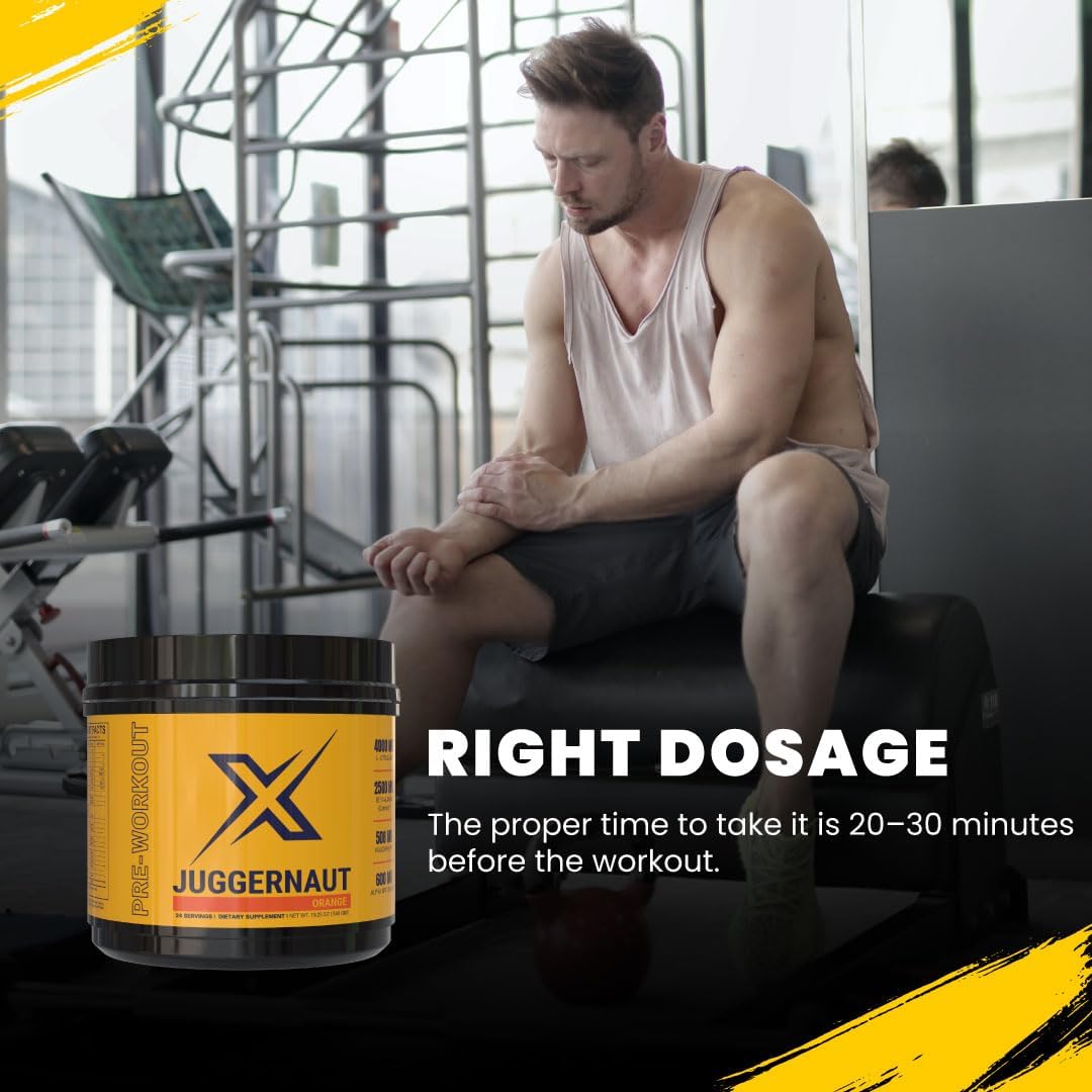 پودر پری‌ورک‌اوت Infinite Labs مدل Juggernaut X، 30 سروینگ، طعم هندوانه